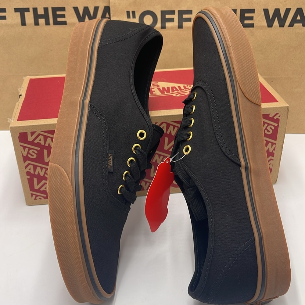 Vans Men's Black Canvas Sneakers Authentic
Black/Rubber
VN000TSVBXH - Picture 11 of 16
